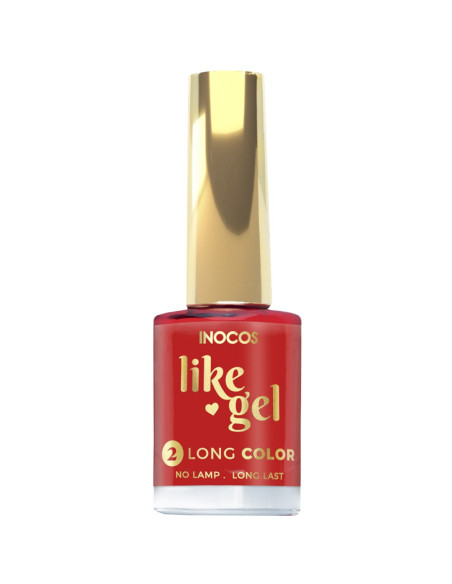 Verniz Like Gel 156 Vermelho Sonho - Inocos Coleção de Natal A minha coisa favorita INOCOS Verniz Like Gel 