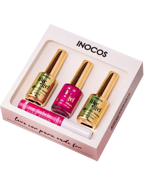 Pink Dream KIT - Like Gel + Gloss - Inocos | INOCOS Kits | Inocos