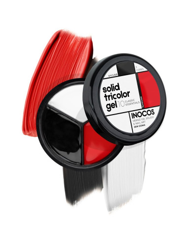 Solid Tricolor Gel 10 Classic Essentials - INOCOS INOCOS Solid Tricolor Gel 