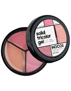 Solid Tricolor Gel 03 Pink Nudes - INOCOS | INOCOS Solid Tricolor Gel  | Inocos
