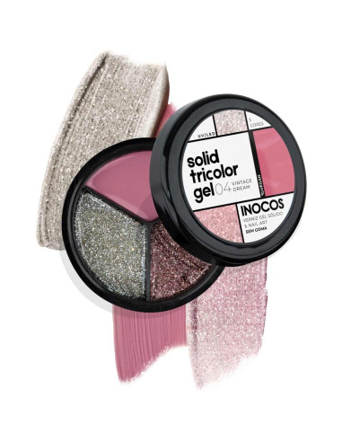 Solid Tricolor Gel 04 Vintage Dream - INOCOS INOCOS Solid Tricolor Gel 