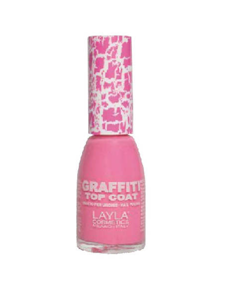 Verniz Layla Top Coat Graffiti Effect 04 10ml