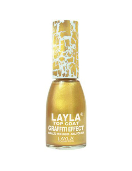 Verniz Layla Top Coat Graffiti Effect 07 10ml