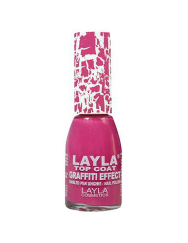 Verniz Layla Top Coat Graffiti Effect 16 10ml