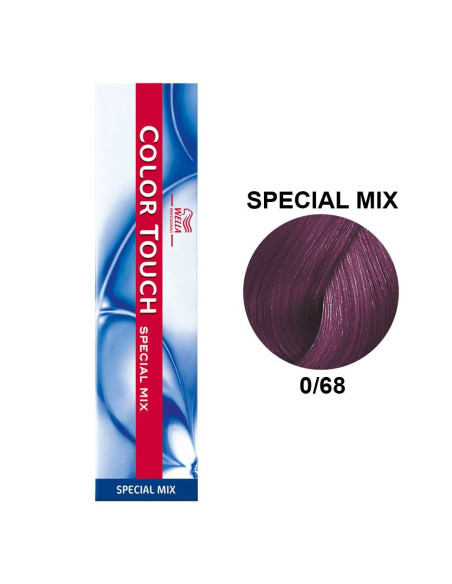 Color Touch Mistura Especial 0/68 Mix Violeta Azul 60ml - Wella Professionals Colour Touch