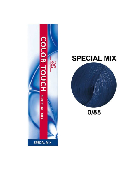 Color Touch Mistura Especial 0/88 Mix Azul Intenso 60ml - Wella Professionals Colour Touch