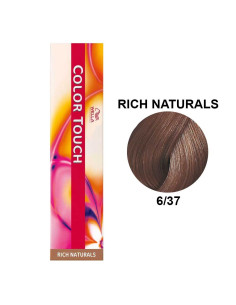 Color Touch Naturais Ricos 6/37 Louro Escuro Dourado Marron 60ml - Wella Professionals | Colour Touch | WELLA