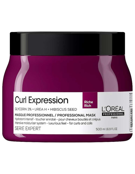 Máscara Hidratante Intensiva Rica Curl Expression 500ml - L'Oreal Serie Expert L'Oreal Curl 