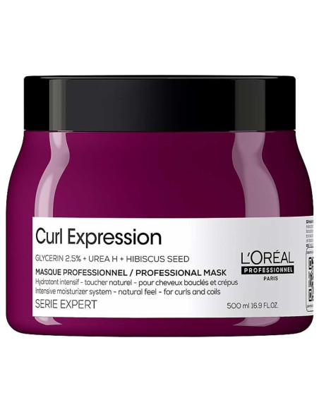 Máscara Hidratante Intensiva Curl Expression 500ml - L'Oreal Serie Expert L'Oreal Curl 