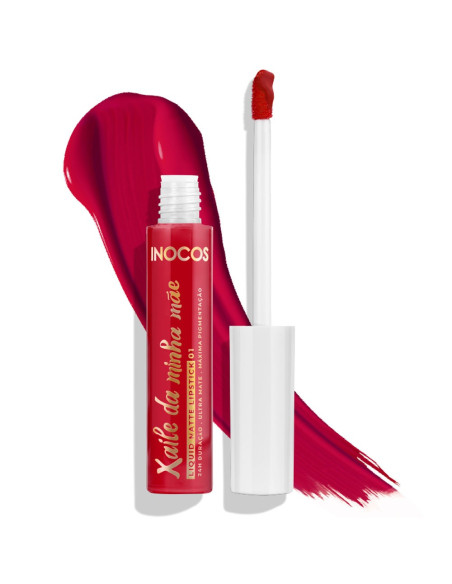 Lip Gloss Xaile da Minha Mãe 8ml - Inocos INOCOS