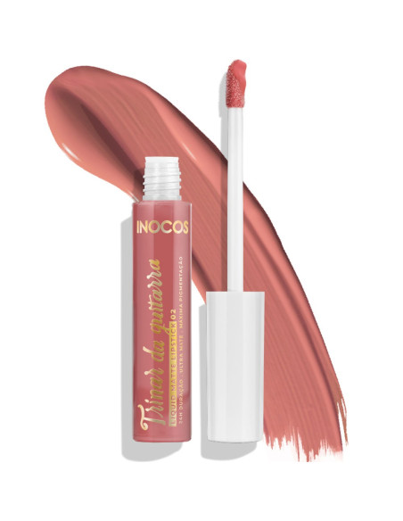 Lip Gloss Trinar da Guitara 8ml - Inocos INOCOS