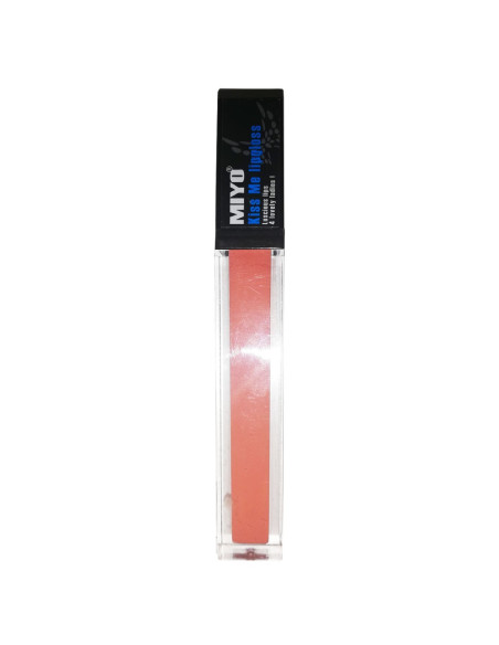 Kiss Me LipGloss nº17 Peachy 7ml - Miyo | DESC Lábios MIYO