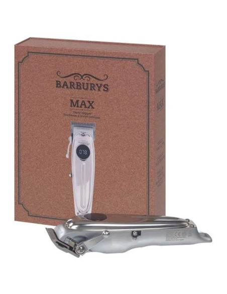 Máquina Corte Max Clipper s/Fio - Barbury's Aparador de Barba
