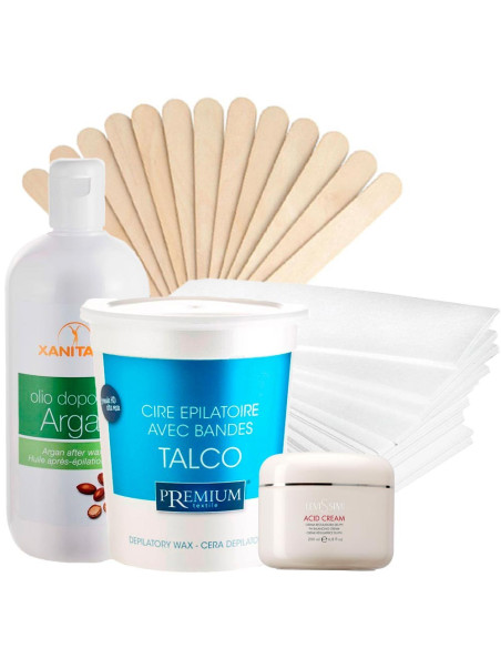 Kit Depilação Sensitive DIY - EUFICOEMCASALINDAEMARAVILHOSA Kit para Estética 