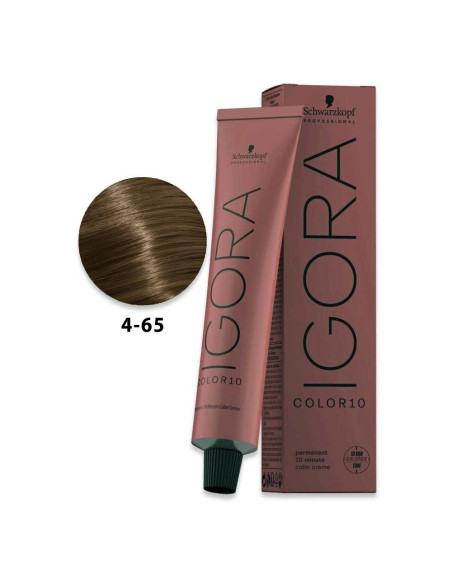 Igora Color10 4.65 60ml Schwarzkopf Coloração Permanente da Igora