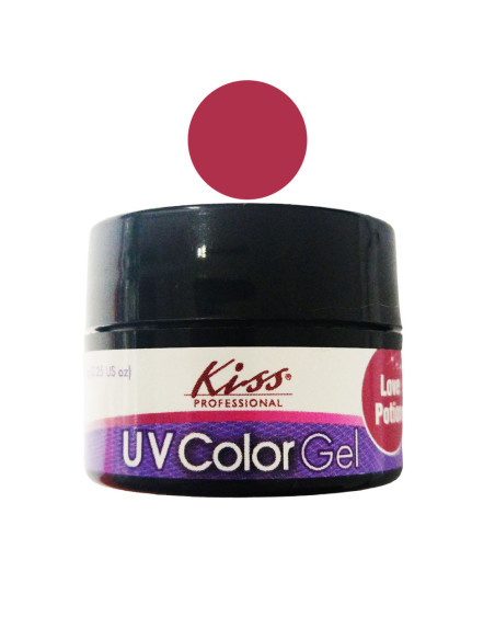 Gel de Cor KISS UV Color Gel Love Potion 7gr Acessórios Outlet 