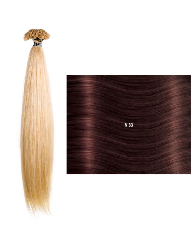 Extensões Lisas (65/70cm) com Queratina SHE Extensões de Cabelo
