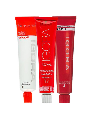 Schwarzkopf - Coloração Igora Royal 9/7 Louro Muito Claro Acobreado 60 ml