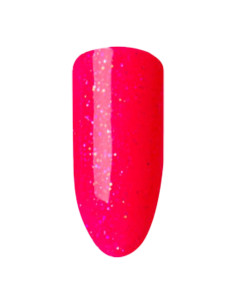 Verniz Gel Inocos - Fonte dos Amores Rosa Neon com Brilhos 15ml INOCOS Verniz Gel 2