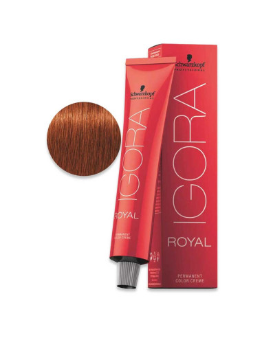 Coloração Igora Royal 6.77 Louro Escuro Cobre 60g