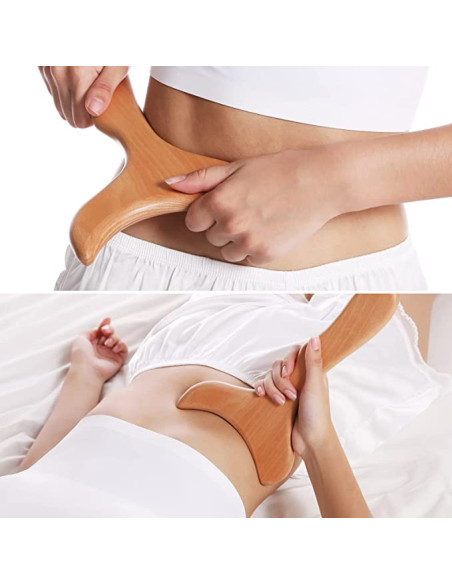 Pá de Massagem Gua Sha Maderoterapia Maderoterapia