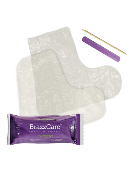 BrazzCare Sapatilhas Caixa 90 Unidades - BalbPharm Institute Descartáveis Manicure
