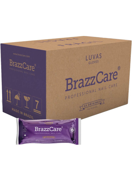 BrazzCare Luvas Caixa 90 Unidades - BalbPharm Institute Descartáveis Manicure