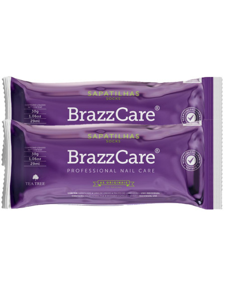 Trial Kit BrazzCare Pedicure Emb. 2un - BalbPharm Institute Descartáveis Manicure