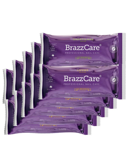 BrazzCare Starter Kit (10+10) - BalbPharm Institute Descartáveis Manicure