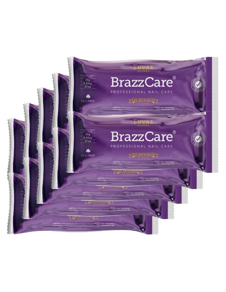 BrazzCare Starter Kit 20un Manicure - BalbPharm Institute Descartáveis Manicure