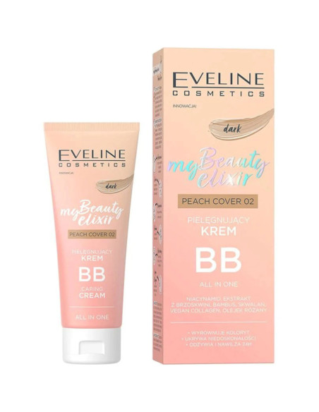 BB Cream Eveline Cosmetics My Beauty Elixir 30ml nº02 Creme de Rosto