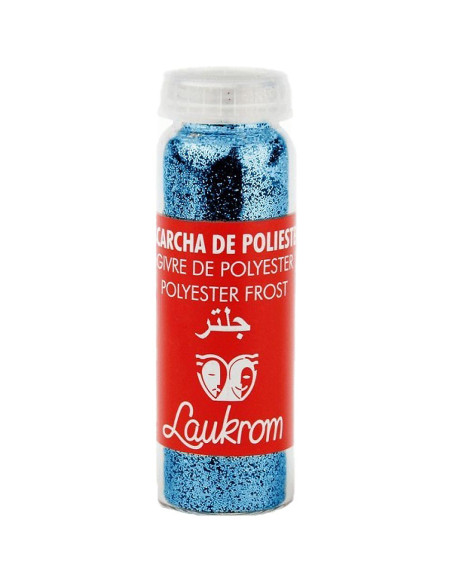 Purpurinas Soltas Laukrom em Azul 8gr Maquilhagem Outlet