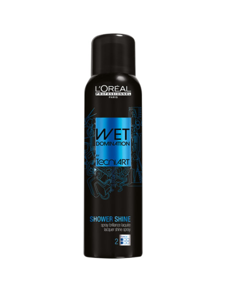 Spray de Brilho L'Oréal Tecni Art Shower Shine Force 2 160ml Fixação