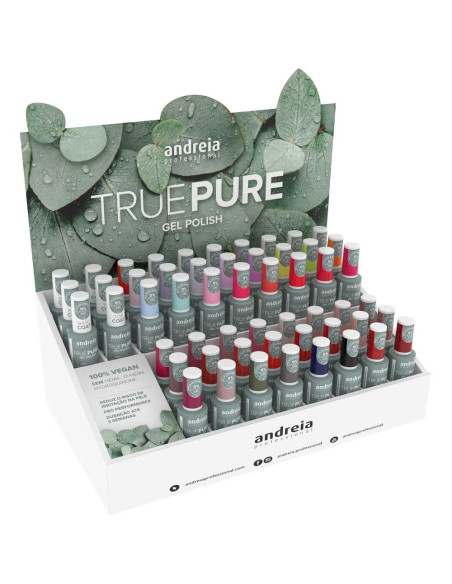 True Pure Gel Polish Andreia 0% Plastic Colors Collection True Pure Verniz Gel Vegan