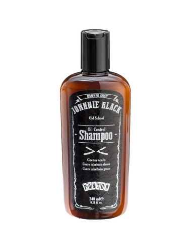 Shampoo Jhonnie Black Controlo Oliosidade 240ml Barbearia Outlet