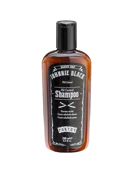 Shampoo Jhonnie Black Controlo Oliosidade 240ml Barbearia Outlet