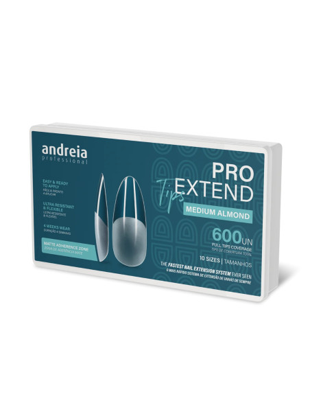 Tips Unhas PRO Extend Medium Almond Andreia Tips Unhas