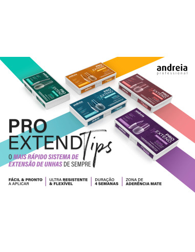 Tips Unhas PRO Extend Medium Round Andreia Tips Unhas