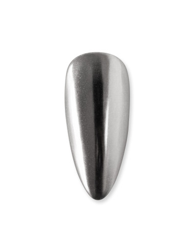 Caneta Unhas Chrome Illusion Andreia Mirror Silver Nail Art Caneta Nail Art