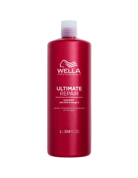 Shampoo Wella Ultimate Repair 1000ml Acção Reparadora Wella Ultimate Repair