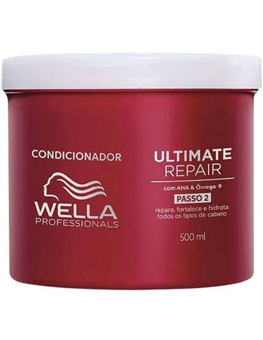 Condicionador Wella Ultimate Repair 500ml Acção Reparadora Wella Ultimate Repair