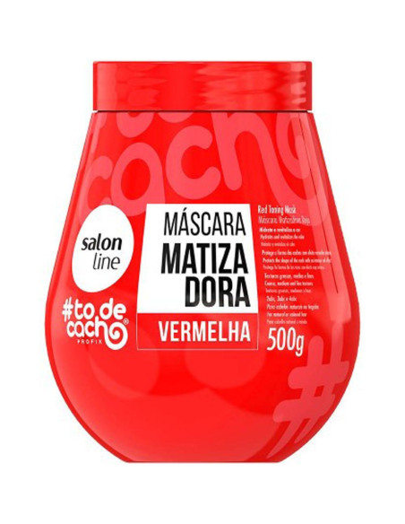 Máscara Matizadora Salon Line Todecacho Vermelha 500g Máscara Matizadora Salon Line