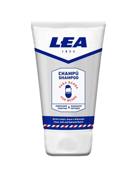 Shampoo de Barba LEA Purificante e Suavizante 75ml Shampoo Barba