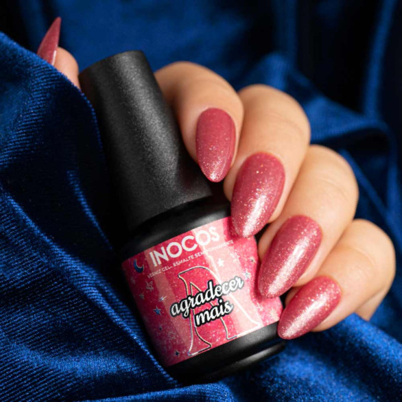 Verniz Gel Inocos A Million Dreams 15ml Agradecer Mais MD5 INOCOS Verniz Gel