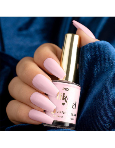Verniz Like Gel INOCOS 177 Rosa Suave 11ml INOCOS Verniz Like Gel 
