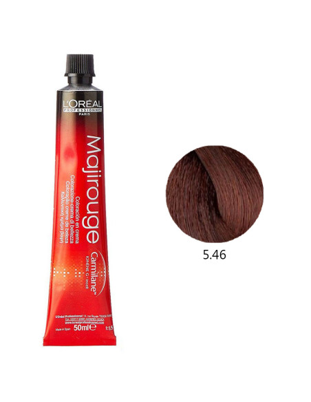 Coloração L'Oréal Profissional Majirouge 5.46 Castanho Vermelho Acobreado 50ml Majirouge L'Oreal