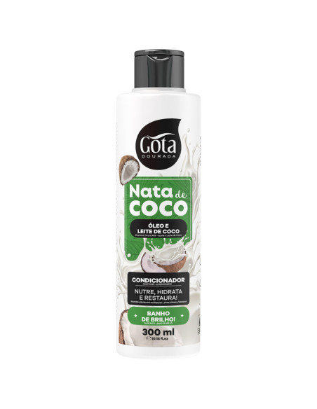 Condicionador Gota Dourada Nata de Coco 300ml Gota Dourada