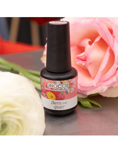 Verniz Gel Inocos Flora Rose Garden FL1 15ml, Bem me quer