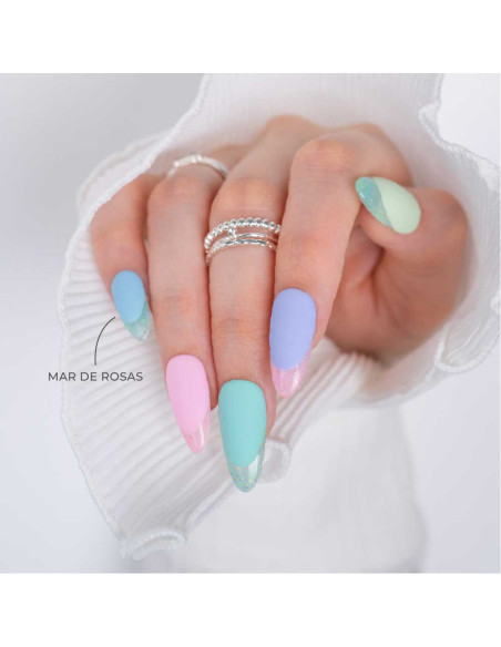 Verniz Gel Inocos Flora Rose Garden FL4 15ml, Bem me quer