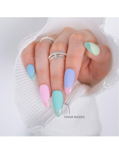 Verniz Gel Inocos Flora Rose Garden FL5 15ml, Bem me quer